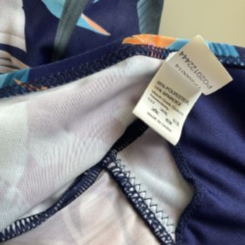 TROPICAL TANKINI SET BOY SHORTS TWO PIECE SWIMSUIT - Picture 10 of 12
